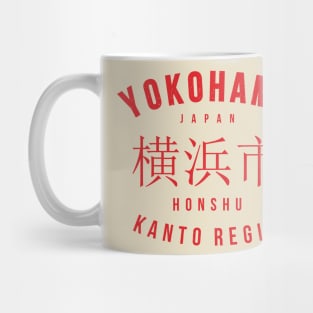 Yokohama City Japan Vintage Mug